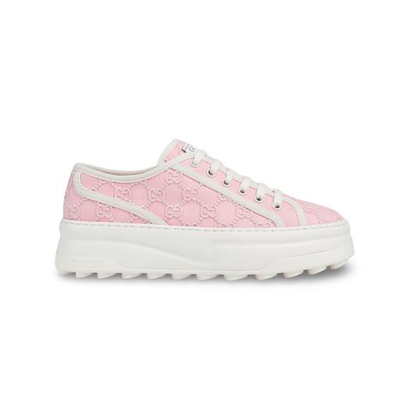 Gucci Platform 1977 Tennis Sneaker - Women’s 7.5 - Picture 1 of 8